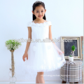 Cheap Lovely Baby Dress Cute Flower Girl Dress Pretty White Cute Children Wedding Dress Birthday Party Princess Party Dress